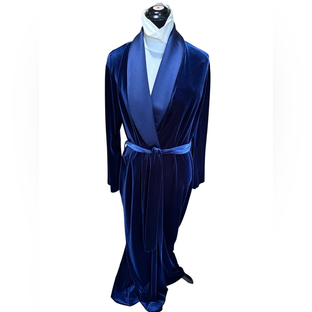 Vintage Diamond Tea Velvet Robe